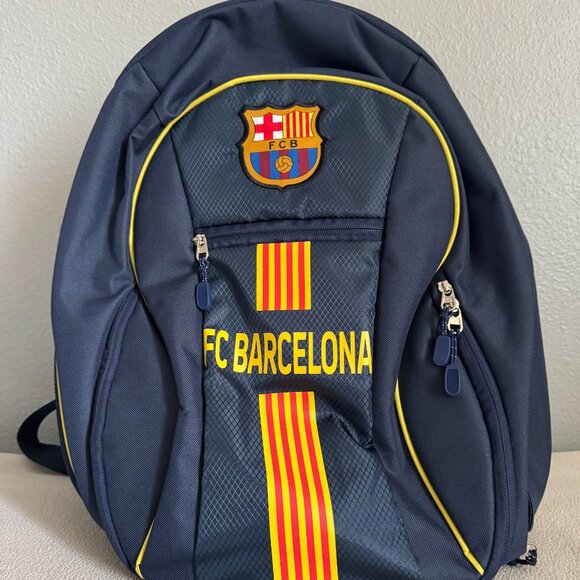 Icon Sports FC Barcelona Backpack with Soccer Ball Compartment - Picture 6 of 10